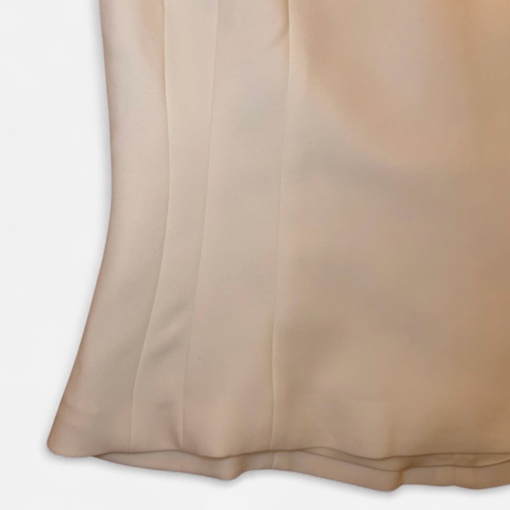 J. Crew Women's Wide White Scoopneck Tank Top size 6 - Picture 5 of 6